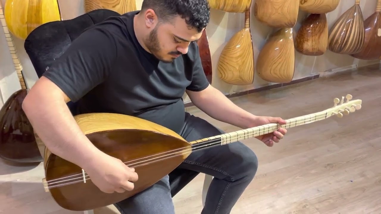 46 TEKNE OYMA KESTANE UZUN SAP SAZ BAĞLAMA FİYAT 4500₺ BİLADERLER MÜZİK 05393013799