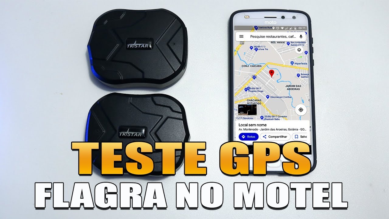 TESTE DO RASTREADOR GPS TKSTAR 905 FLAGRA