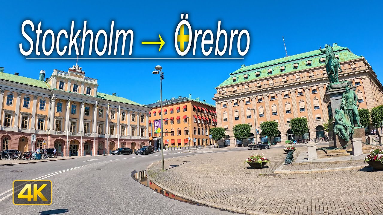 Stockholm → Örebro via E18 | Swedish POV Road Trip