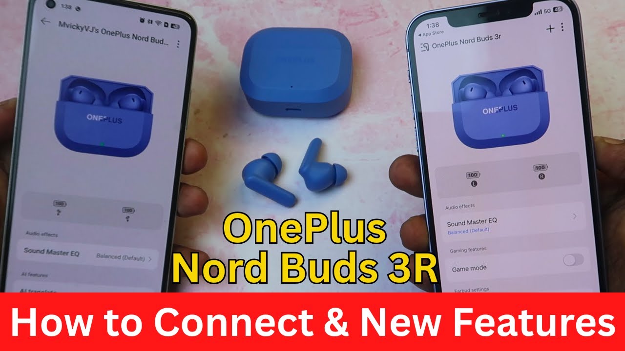OnePlus Nord Buds 3R - How to Connect with Android & iPhone with HeyMelody App & New Features