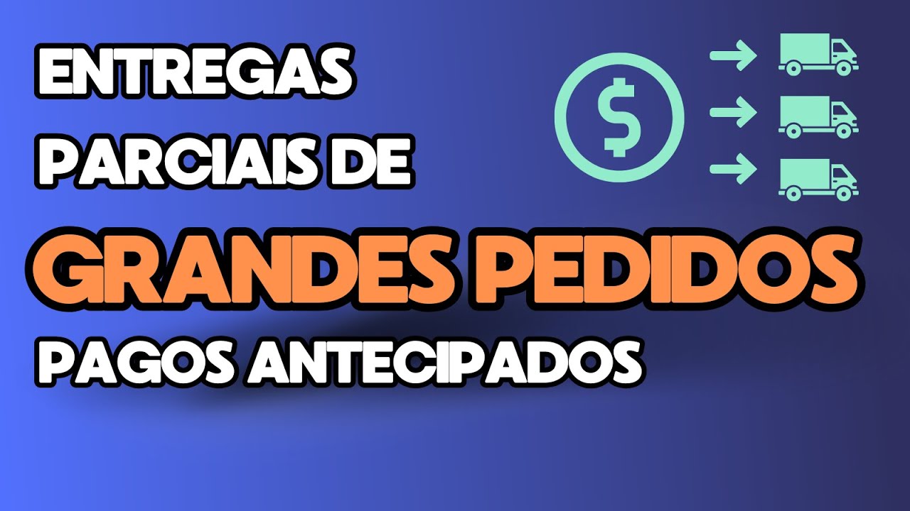 Entregas parciais de pedidos grandes no Tijol