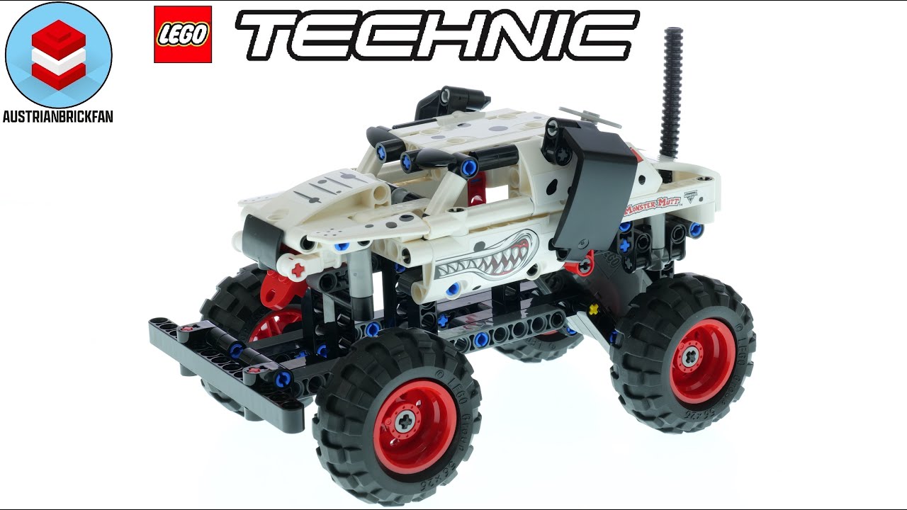 LEGO Technic 42150 Monster Jam Monster Mutt Dalmatian — обзор LEGO Speed ​​Build
