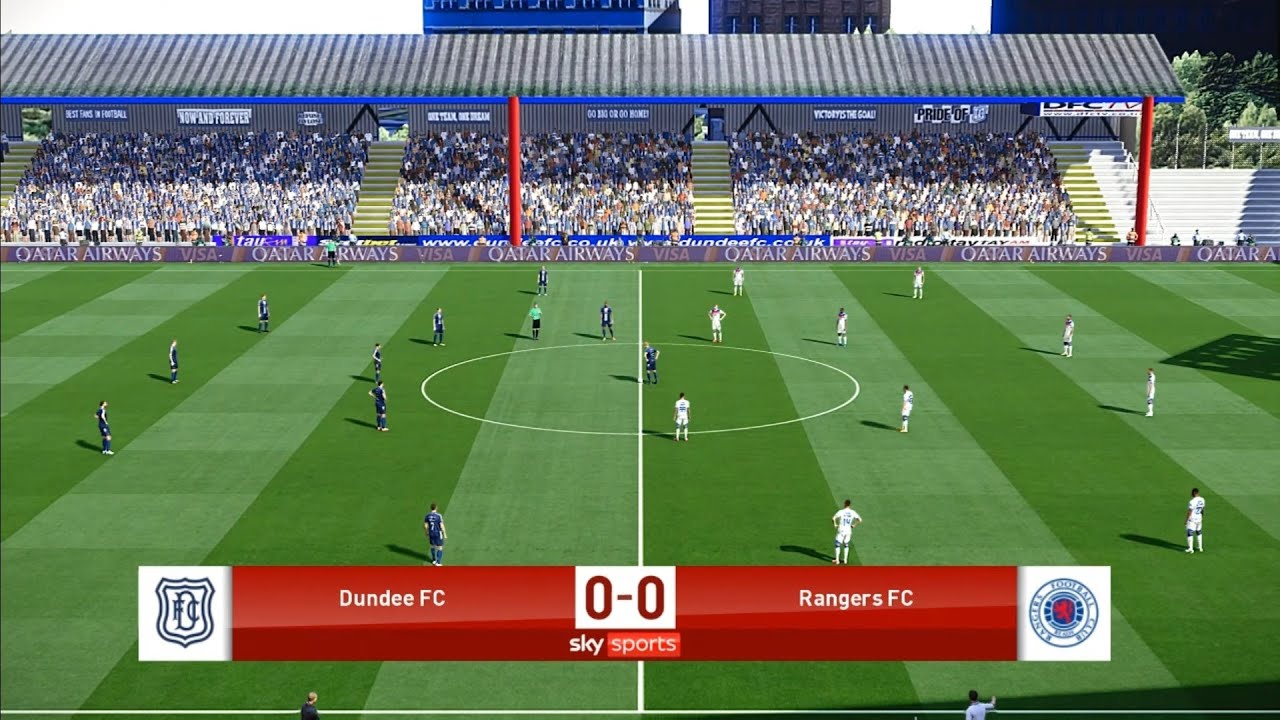 Данди — Рейнджерс | Прямая трансляция | Шотландская Премьер-лига | PES 2021