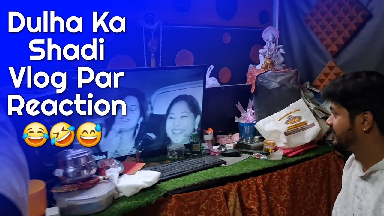 Vlog me vlog par Reaction 😂🤣
