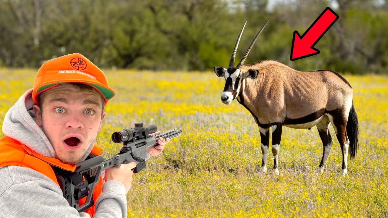 I Hunted Exotic Animals in Texas for the First Time!