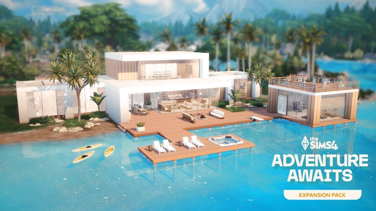 ФИТНЕС-РЕТРИТУАЛ 🏋🏻‍♀️🚴🏻 | The Sims 4 Приключения ждут (без CC)