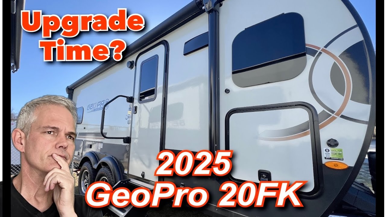 Touring a 2025 GeoPro 20FK. New Dual Axle! & How Does it Compare to Our 19FBS?