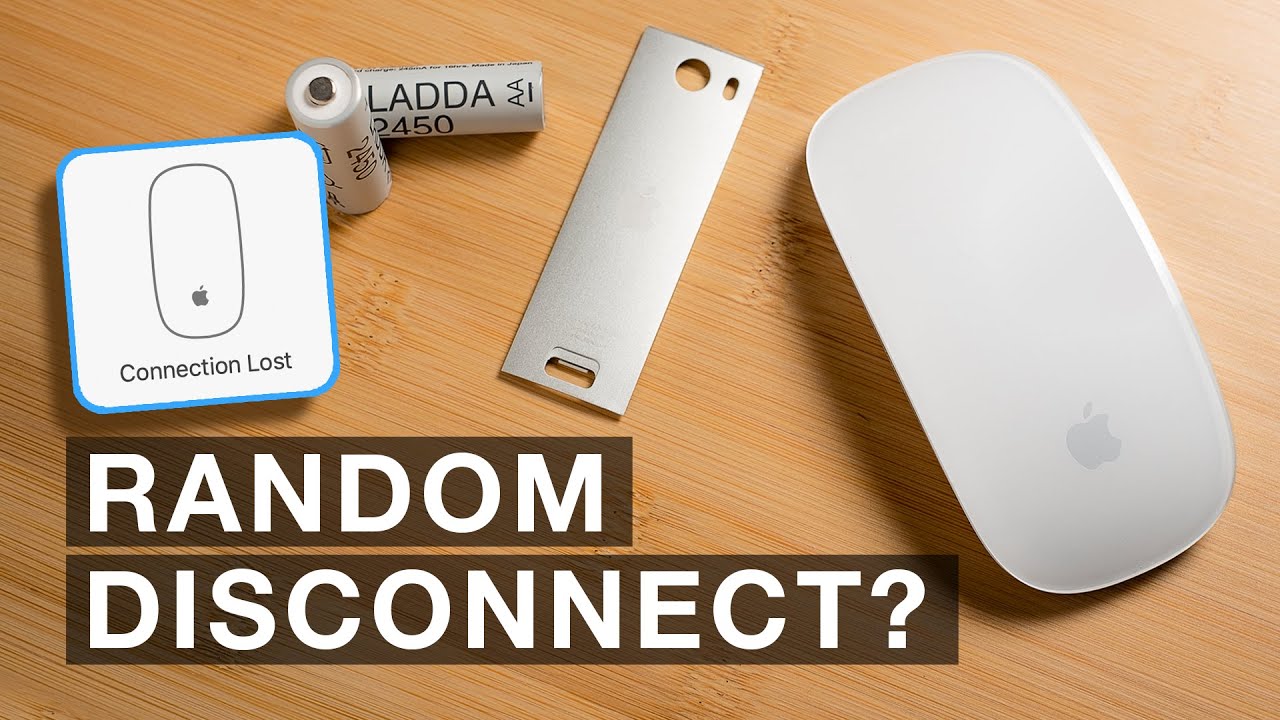 Apple Magic Mouse disconnecting randomly? Easy fix for free!