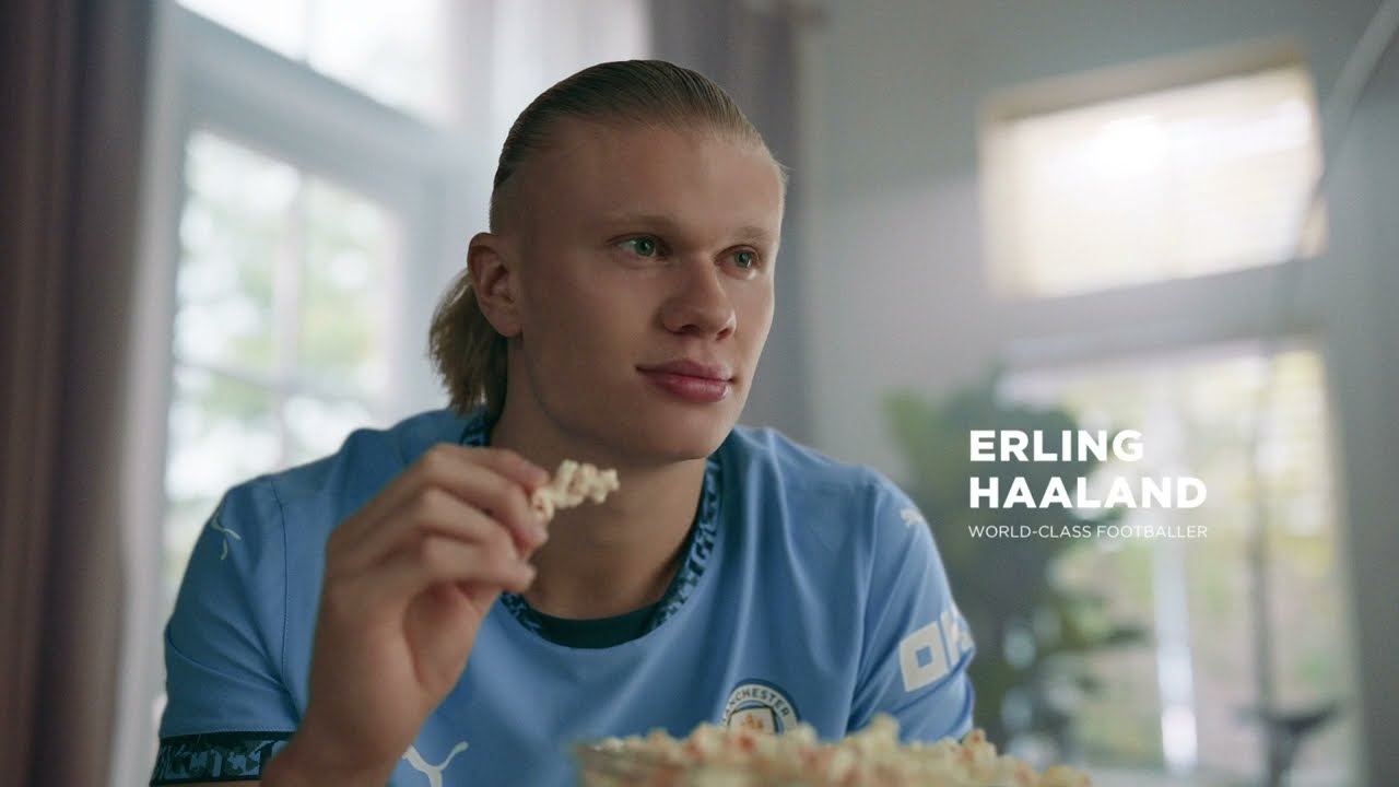 Midea ( My dear) , #MakeYourselfAtHome with #ErlingHaaland
