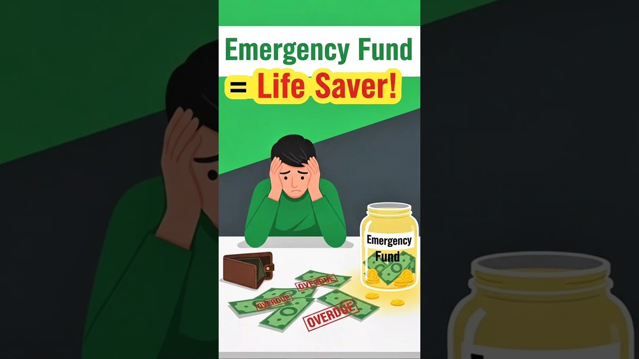 Emergency Fund Explained | Why You MUST Save Money for Emergencies 💰#PersonalFinance #shorts