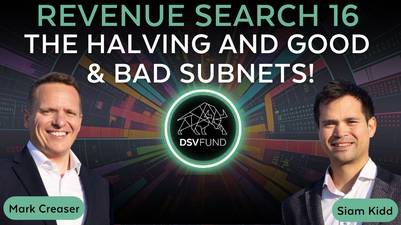 Bittensor Revenue Search 16 - The Halving and Good & Bad Subnets!