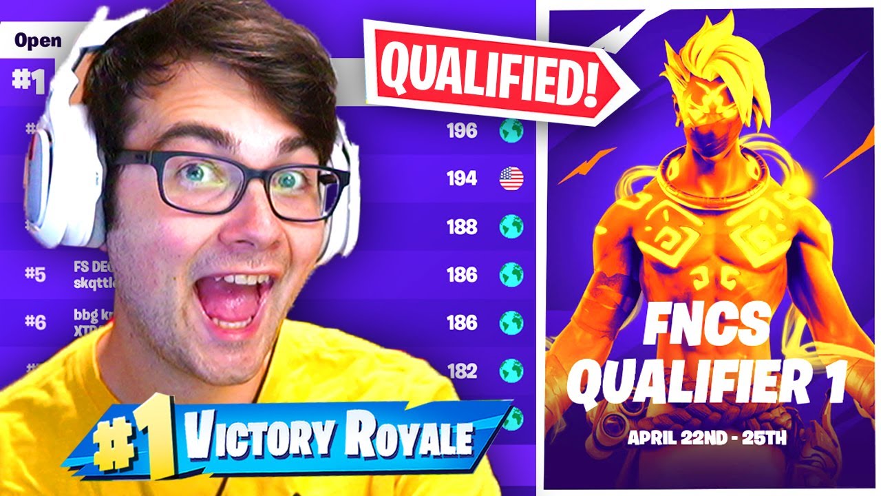 I QUALIFIED for FNCS ROUND 2 in Week 1... (FULL FORTNITE TOURNAMENT)