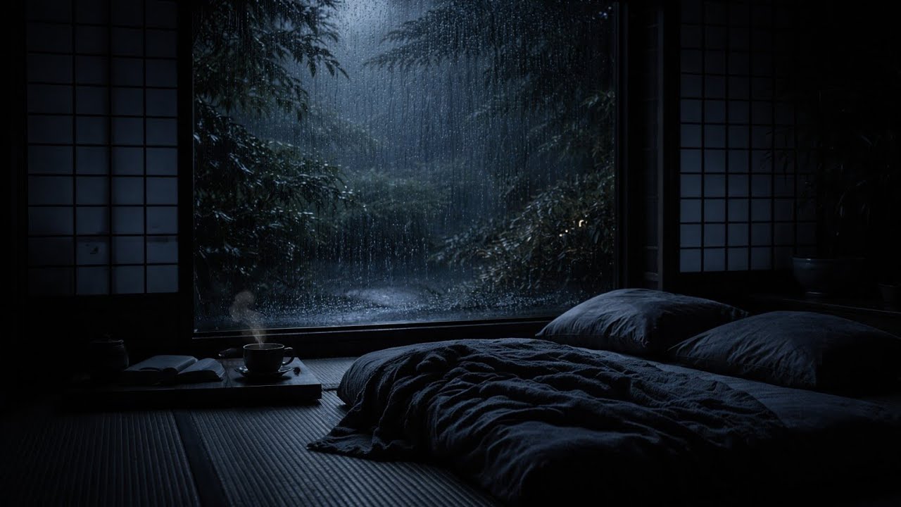 Rain Sounds for Deep Sleep | 2 Hours Rain Only (No Thunder)