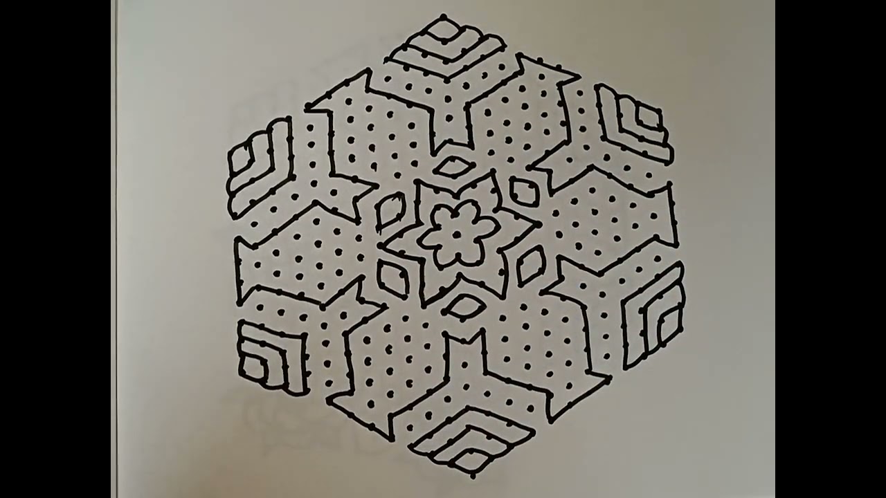 23*12🌺dots🌺sankranthi 🌺muggulu 🌺manju🌺rangoli 🌺channel 🔯🌺🔯