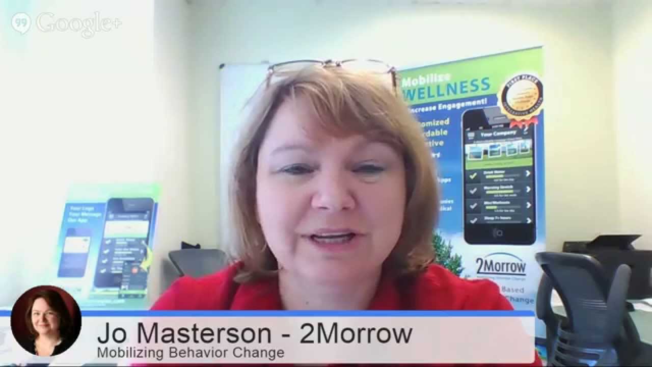 Jo Masterson of 2Morrow  -:- Office Fitness Interviews, Episode #2
