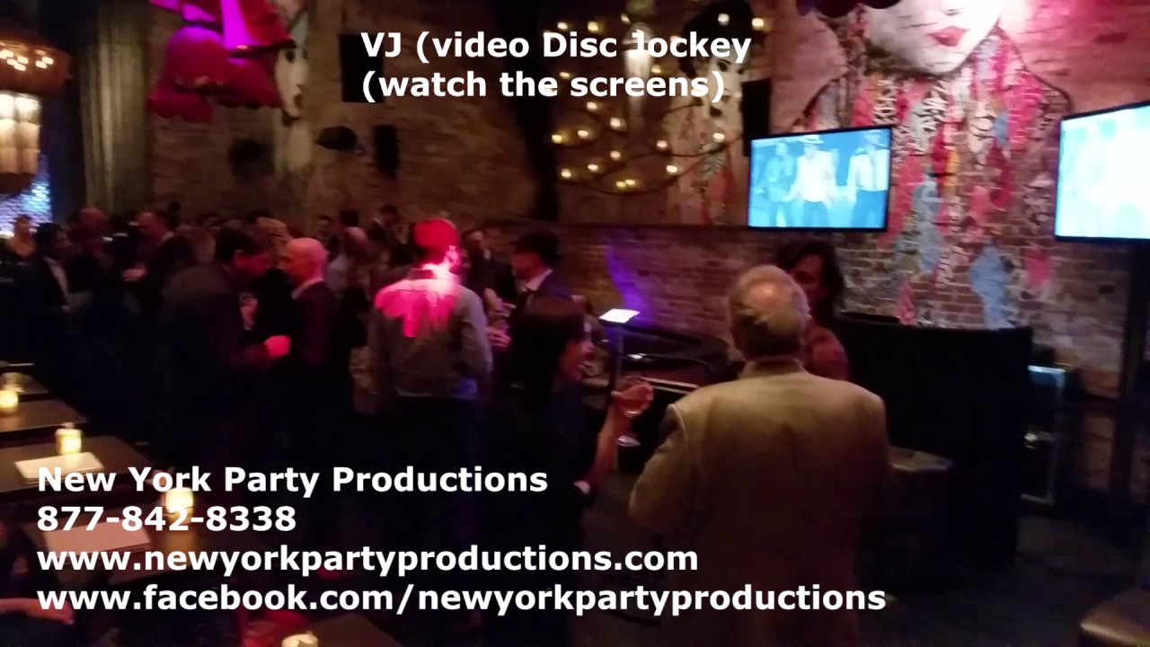 New York Party Productions VJ and Karaoke at Tao