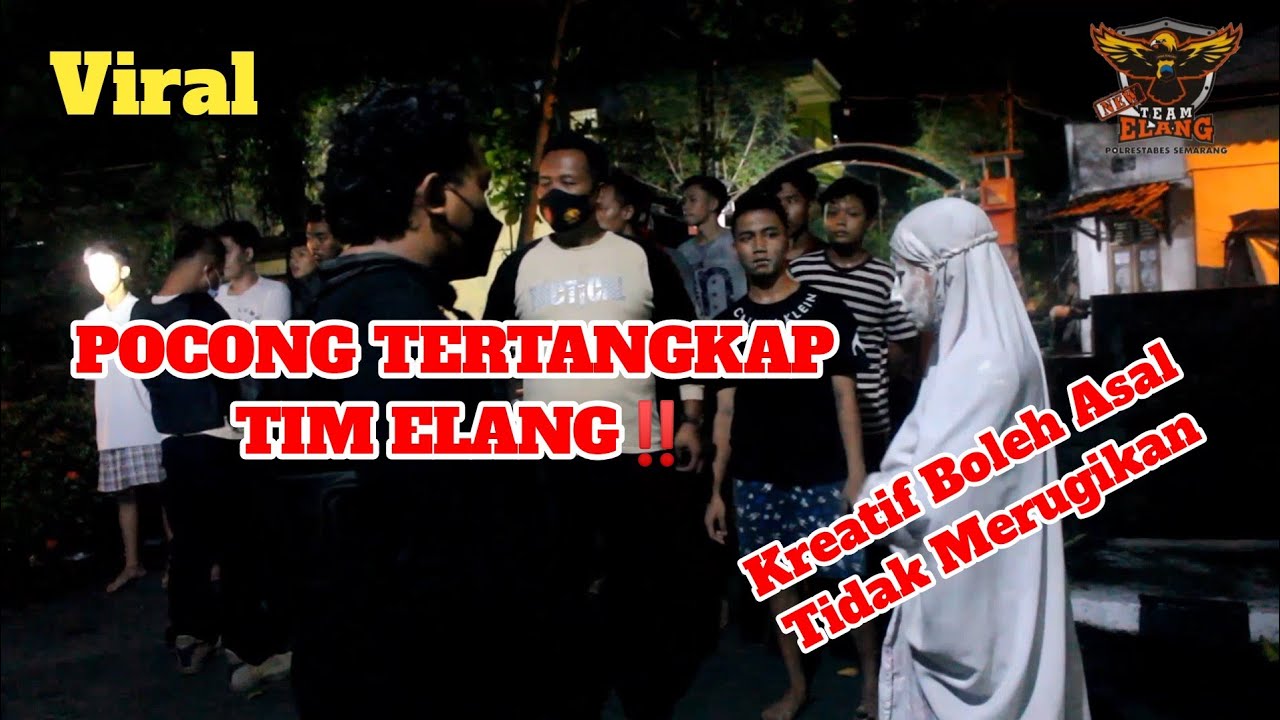 Prank Meresahkan Menakut-nakuti Warga, NTE Buru Walau Masuk Lorong Sempit.