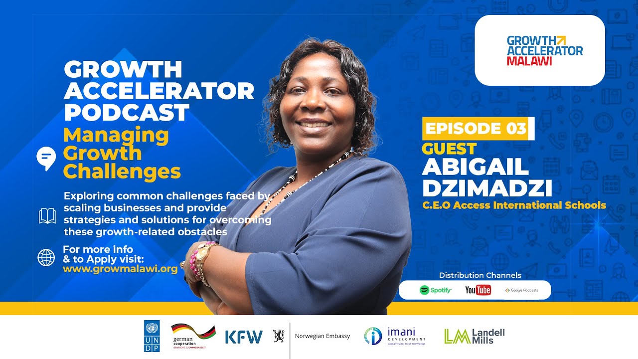 GA PODCAST |  EPISODE 03 - Abigail Dzimadzi on Managing Growth Challenges, GA Ecosystem Event 2