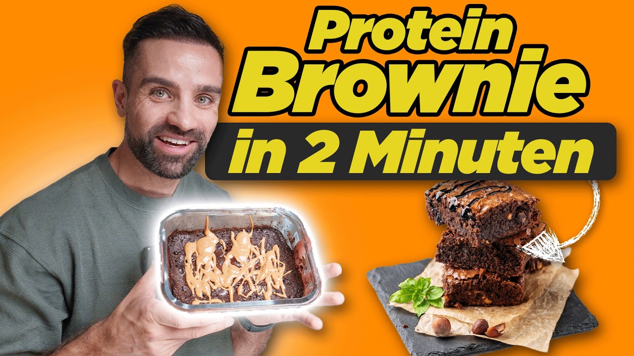 2 Min. PROTEIN BROWNIE | Fitness Goeerki