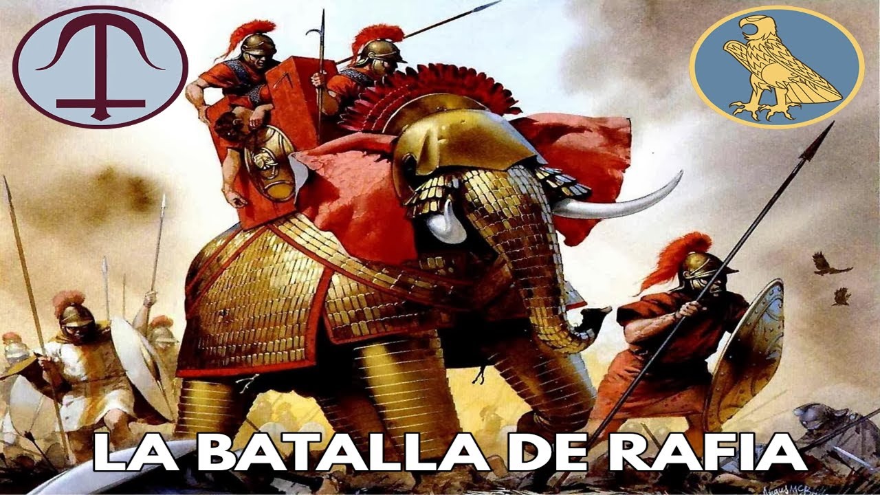 la batalla de RAFIA - ROME 2 Total War - BATALLAS HISTÓRICAS