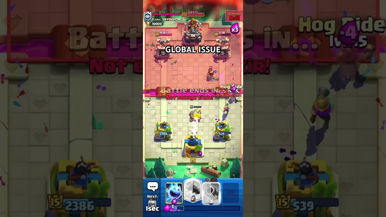 SUBSCRIBE FOR MORE❤️&zwj;🔥 #mobilegaming #competitive #clashroyale #satisfyingwins #clashroyalegameplay