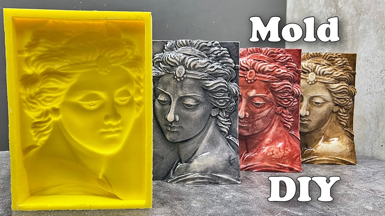 How to Make a Silicone Mold from a 3D Print and Cast in Plaster