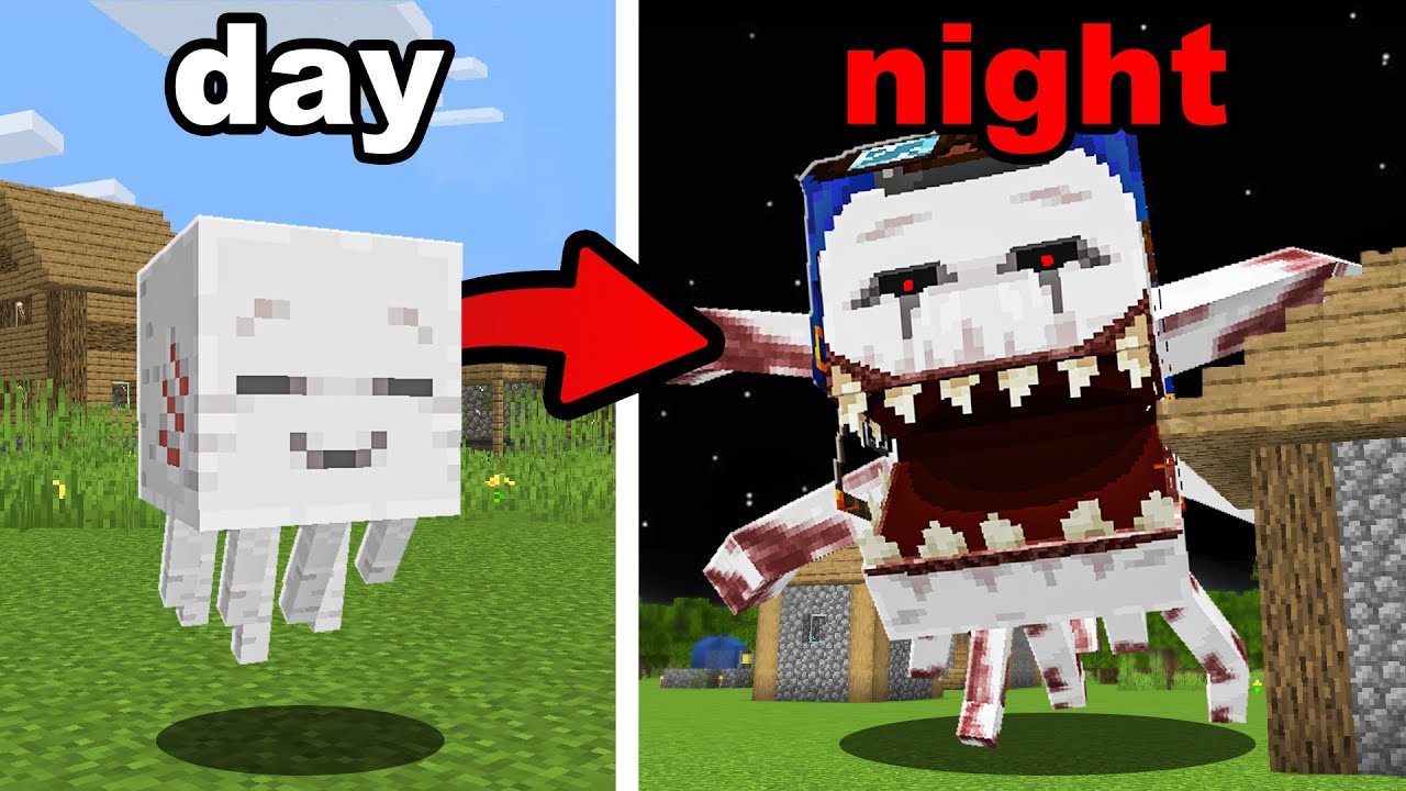 I Made A SCARY HAPPY GHAST To Scare My Friends