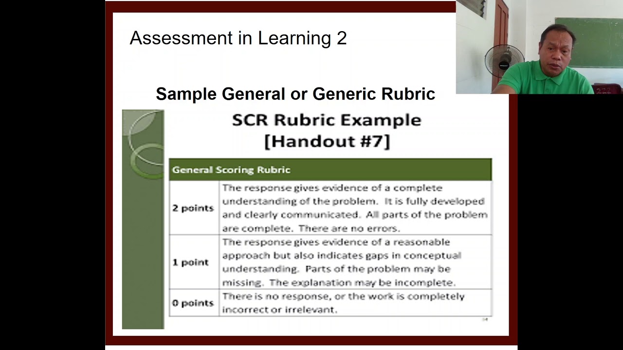 Rubrics