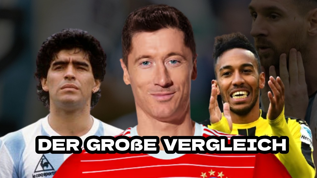 Lewy BESSER als ALL DIESE Stürmer? MARADONA größer als MESSI? Hot Takes!