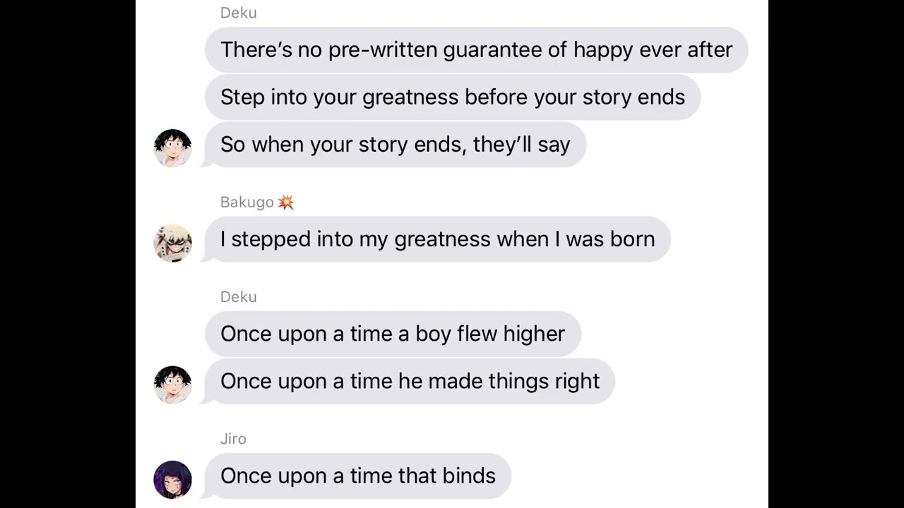 My Once Upon A Time ll MHA Deku lyric prank #MHAlyricprank #deku #descendants￼