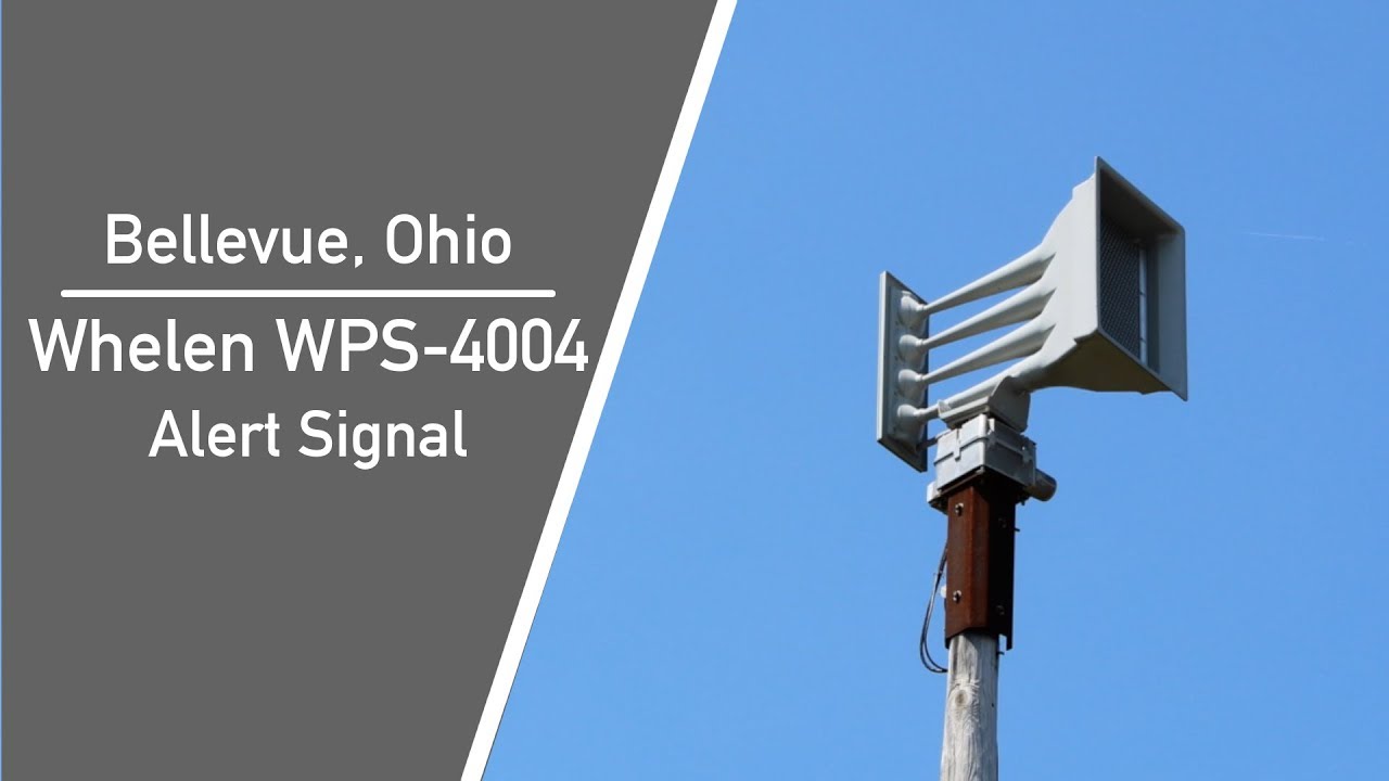Whelen WPS-4004 | Bellevue, Ohio | Full Alert