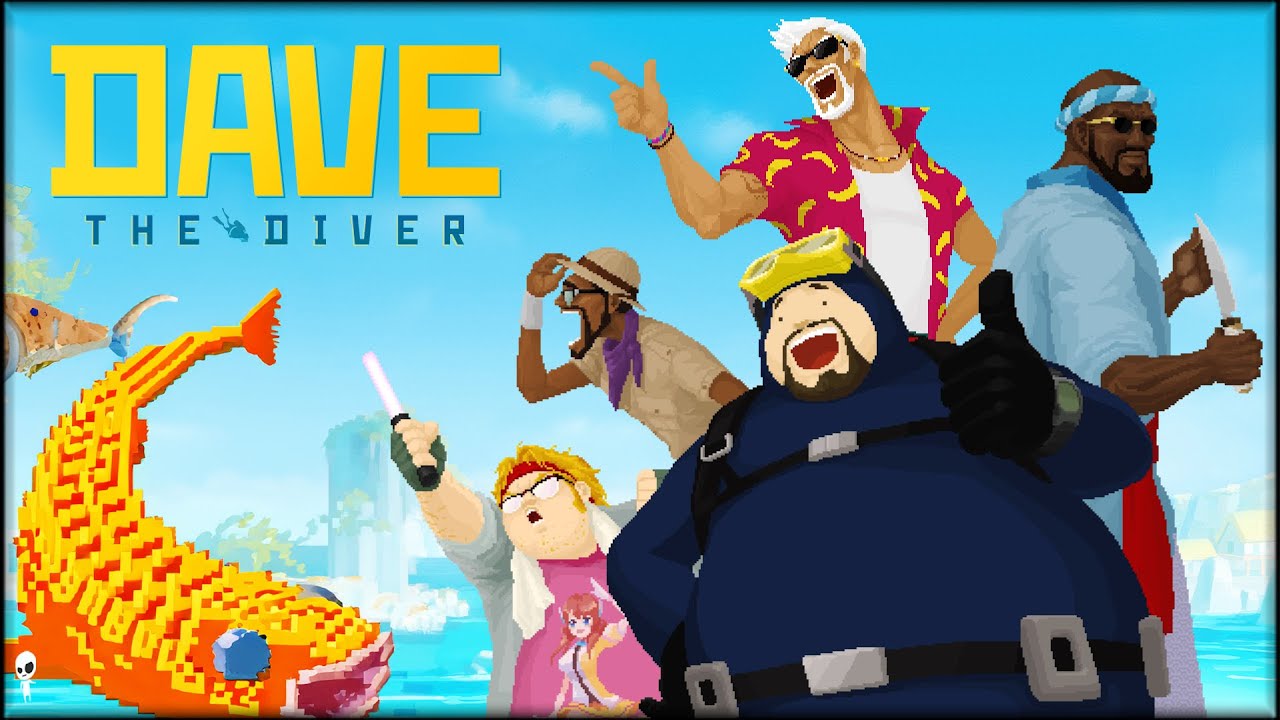 Dave the Diver // Восхитительная, глубоководная, но опасная игра