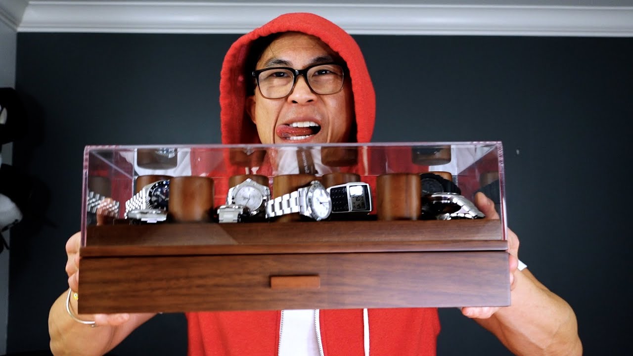 Holme and Hadfield Watch Collector Display Case (Great, except for one thing)