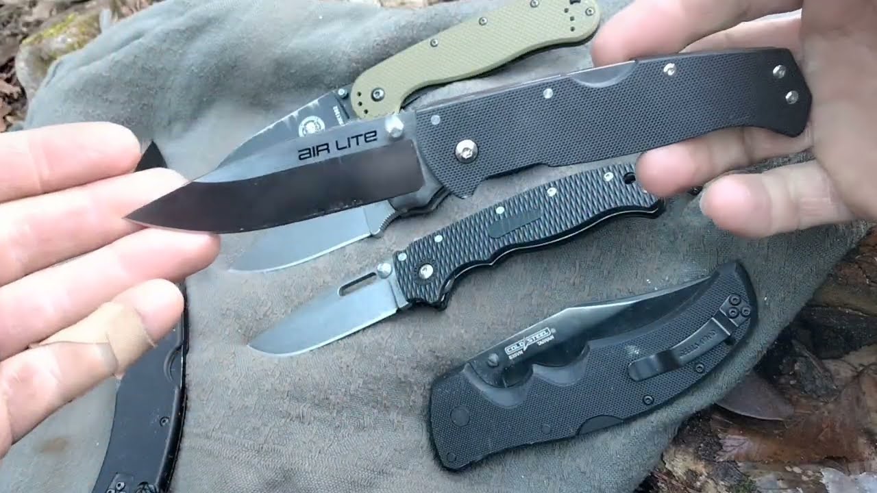 Cold Steel Air Lite Field Test
