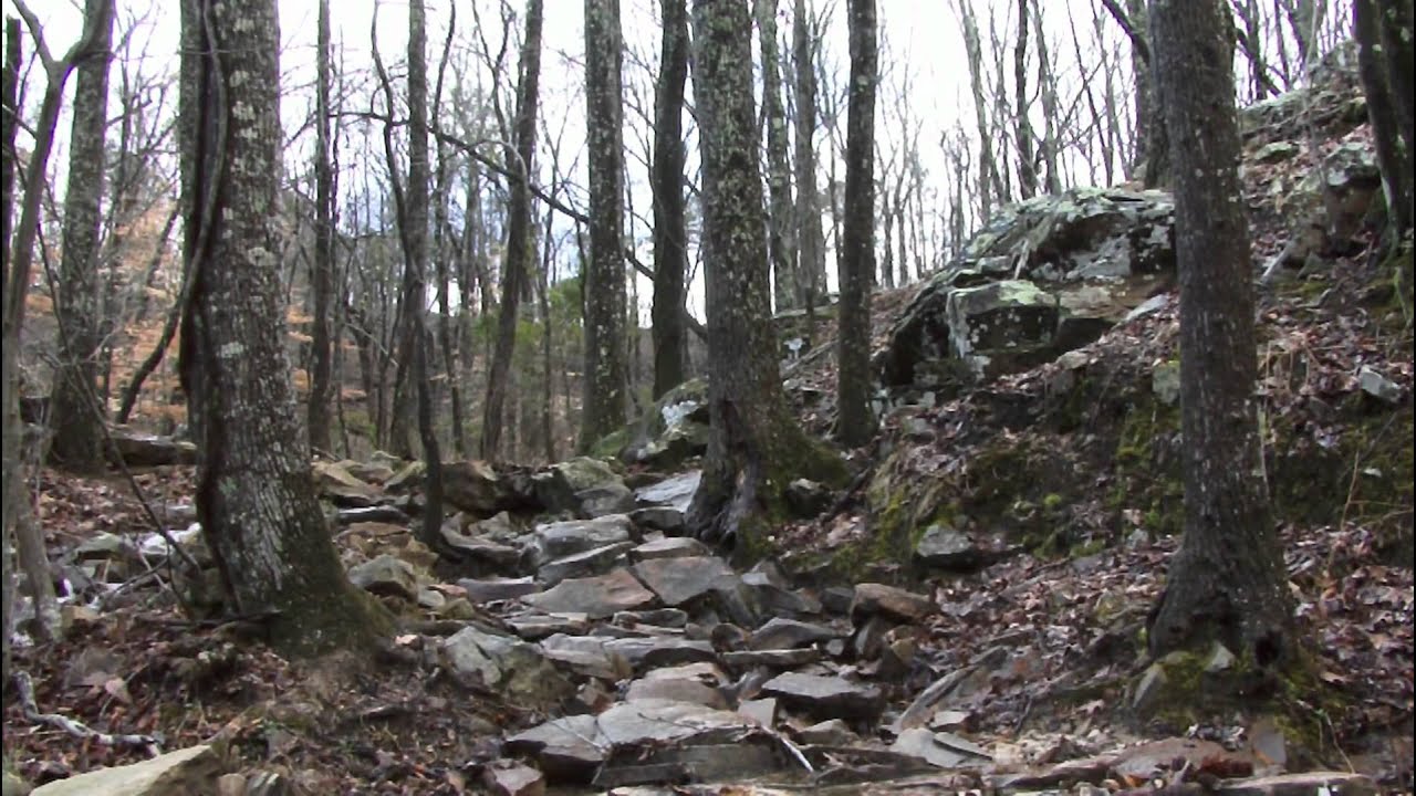Oak Mountain Blood Rock HD-End Bump Trail Up