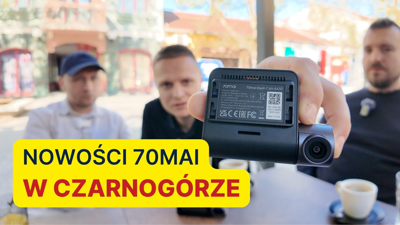 Road trip z 70mai po Czarnog&oacute;rze - rozmawiają Znani Jutuberzy z 70maipolska, sklepHADRON i WR24.PL