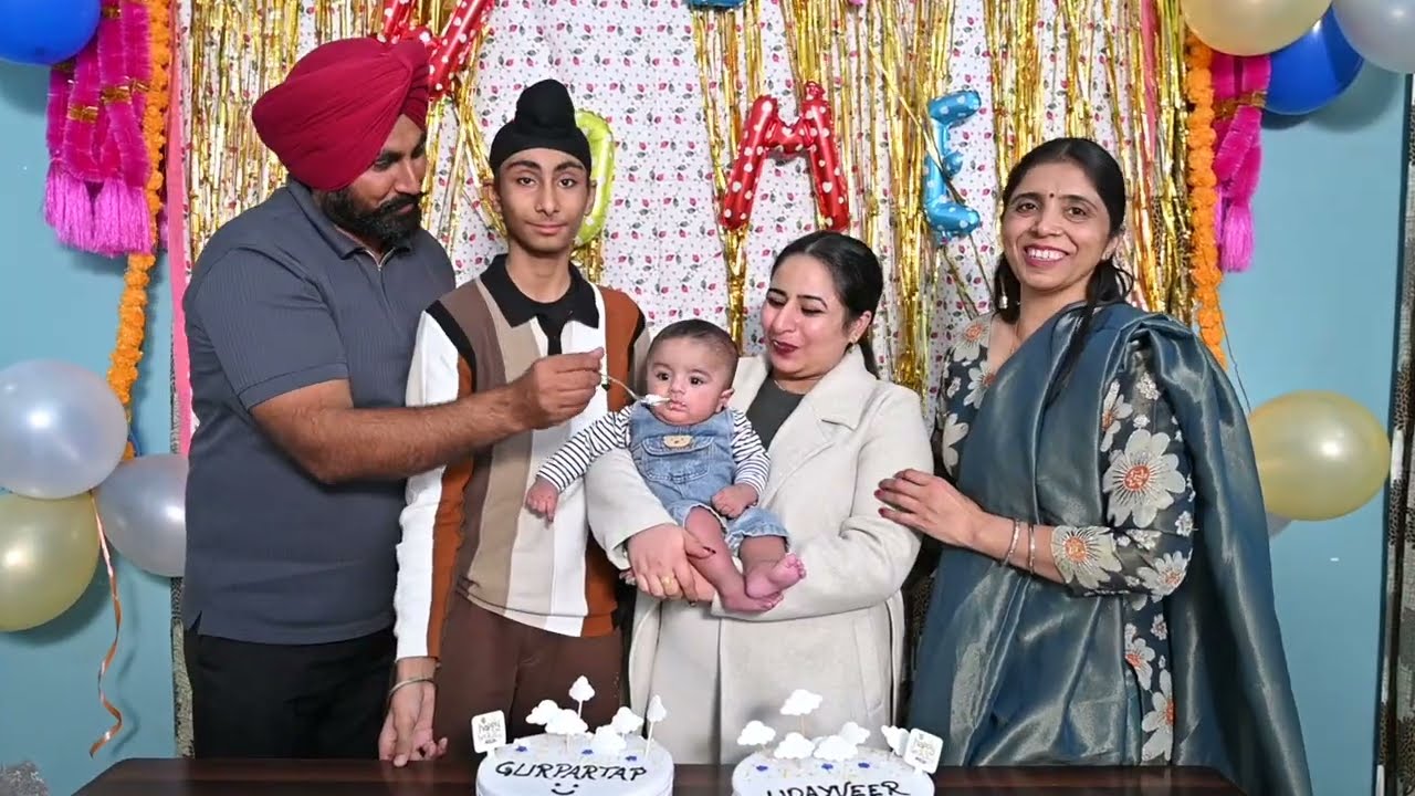 Welcome Baby Udayveer Canada to India 
