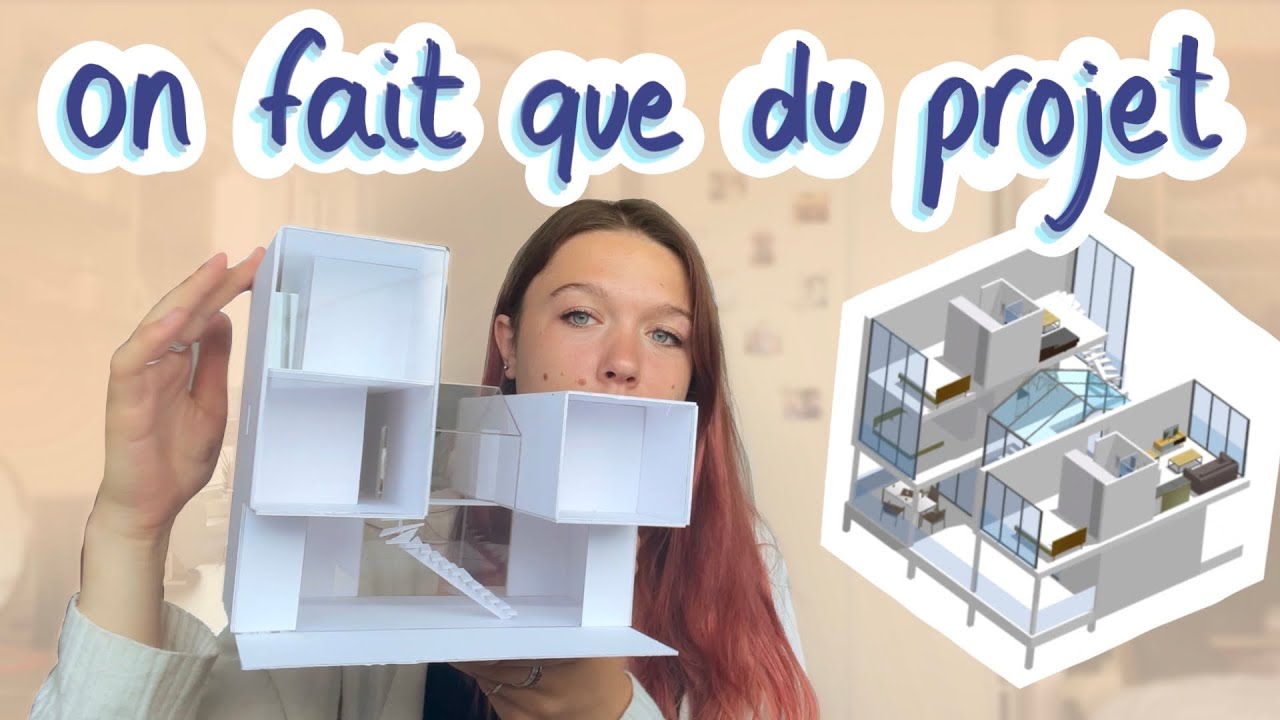 PLANS, MAQUETTES : les INTENSIFS D'ARCHITECTURE // Louise Blanche
