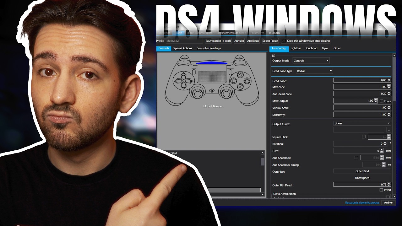 Utiliser une manette NON XBOX sur PC - DS4 Windows