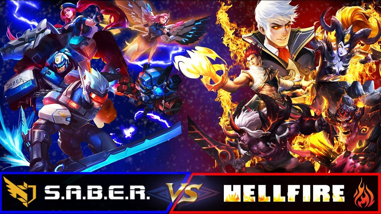 S.A.B.E.R SQUAD VS HELLFIRE SQUAD BO1 - TEAM MANAKAH YANG AKAN MEMENANGKAN MATCH INI?