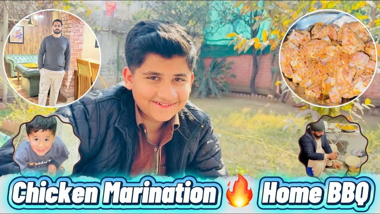 BBQ at Home 🍗🔥 | Shanu Ki Farmish Par Special BBQ | Part 1