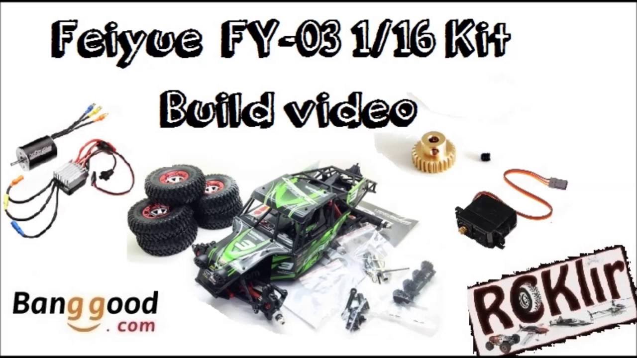Feiyue FY-03 Eagle Brushless Kit - Build video