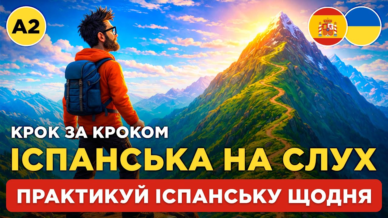 Простий СПОСІБ РОЗУМІТИ іспанську на слух || ПОЧНИ вже сьогодні || 💪 Paso a Paso (A2)