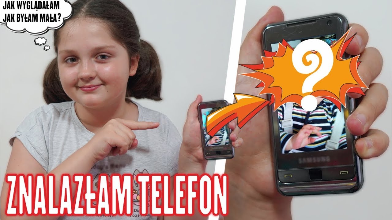 ZNALAZŁAM TELEFON ❗ RODZICE BYLI W SZOKU 😱 MOJE ZDJĘCIA Z DZIECIŃSTWA 😍