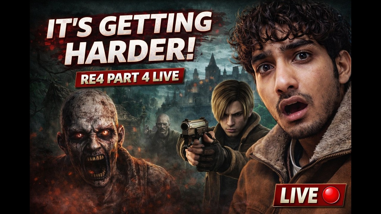 Resident Evil 4 Old Version Part 4  Pure Survival Horror Live