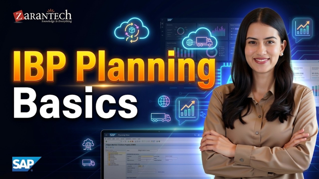 Master data - Demand Planning & Supply Planning | SAP IBP Training | Zarantech