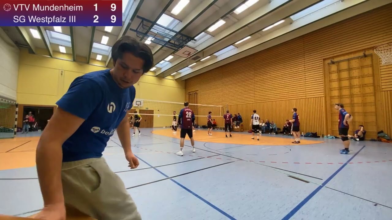SG Westpfalz III vs. VTV Mundenheim | Volleyball | Pfalzliga Männer | Teil 2
