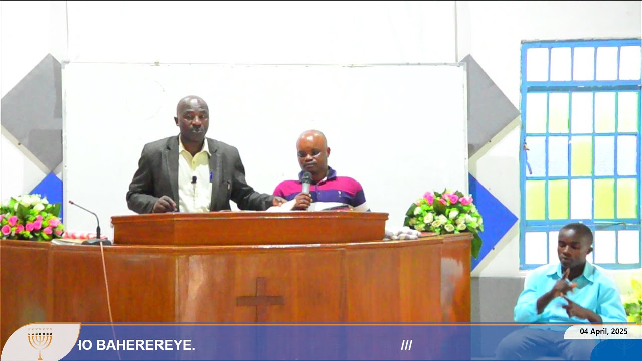 Gisenyi Christian Assembly - 04 April, 2025 - Brother Tito RULAMBA