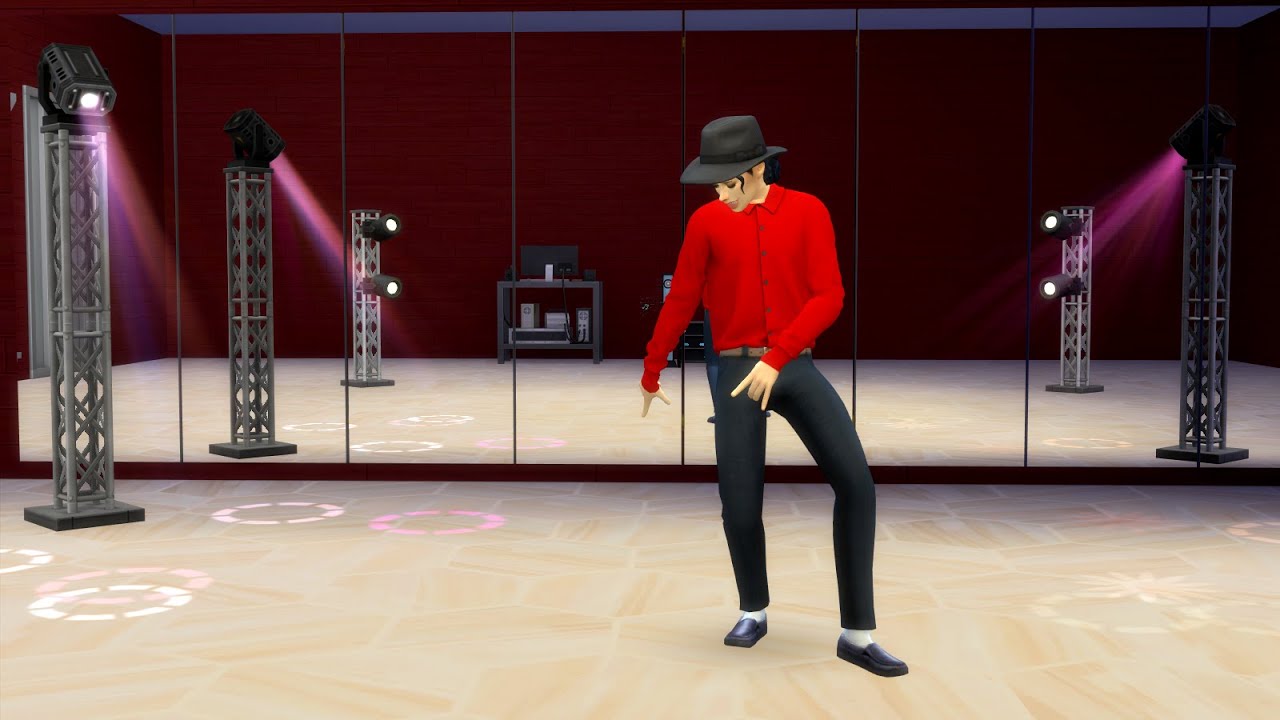 Michael Jackson Dance in The Sims 4 (+ DANCE ANIMATION LINK)