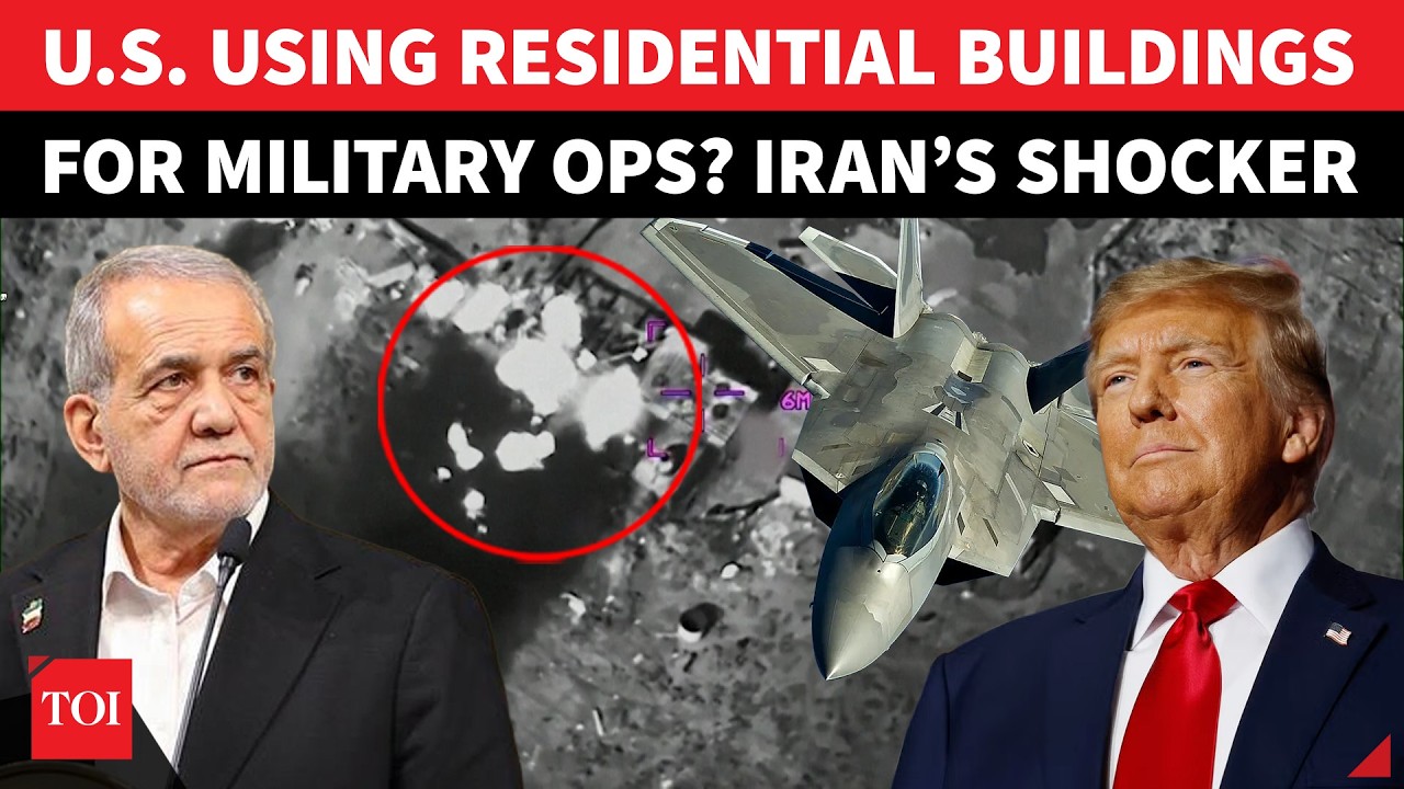 US Troops HIDING In Residential Buildings? ‘Hypocrite Trump…’: Iran Levels Explosive Accusation